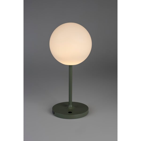 Zelená stmívatelná stolní lampa (výška 33 cm) Hub – White Label-image-1