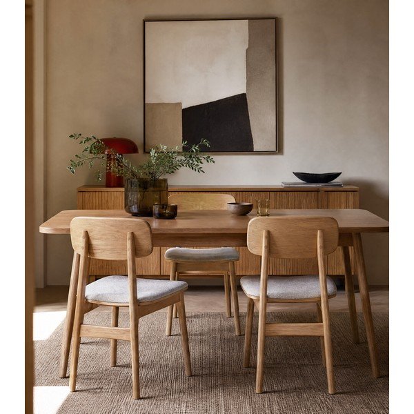 Jídelní židle v béžovo-přírodní barvě Livo – Unique Furniture-image-3