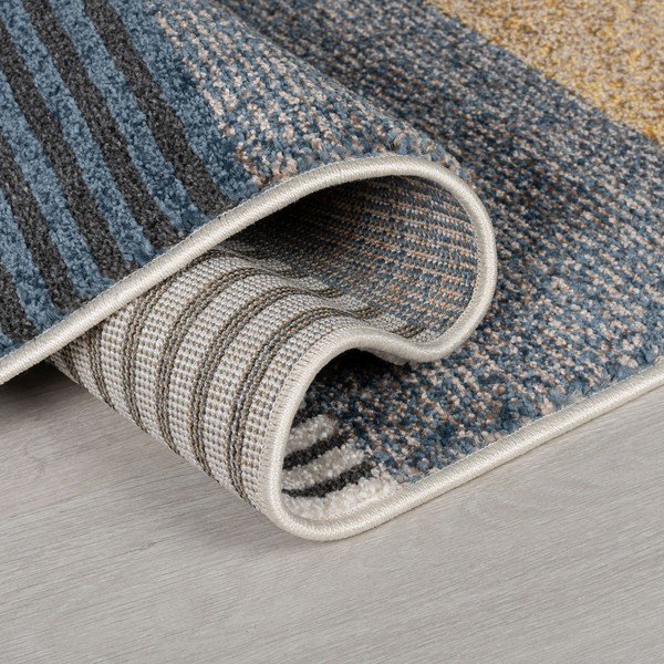 Žluto-modrý koberec Flair Rugs Brix, 160 x 230 cm-image-1