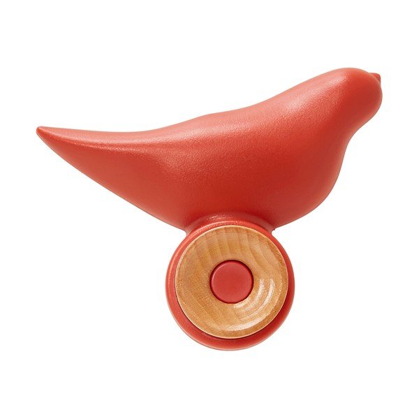 Červený nástěnný háček Kokoon Bird-image-1