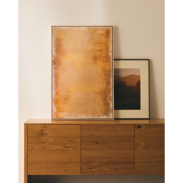 Ručně malovaný obraz s rámem/na plátně 60x90 cm Selnar – Kave Home-image-2