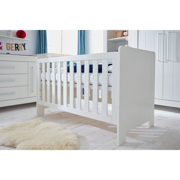 Bílá dětská postýlka Pinio Calmo, 120 x 60 cm-image-1