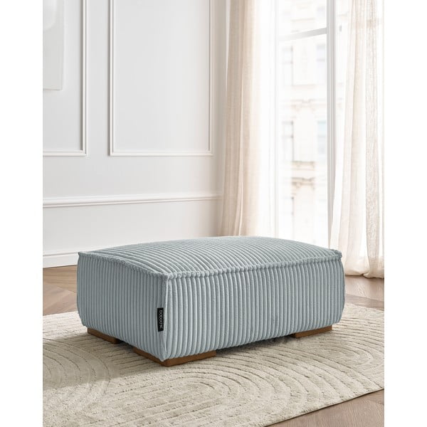 Světle šedá manšestrová podnožka Chelsea – Bobochic Paris-image-1