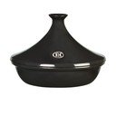 Černý tajine Emile Henry Flame, ⌀ 32 cm