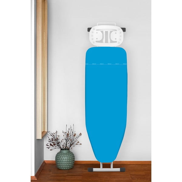 Modrý bavlněný potah na žehlicí prkno Wenko XL-image-1