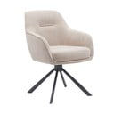 Krémová čalouněná jídelní křesla v sadě 2 ks Avola – Unique Furniture