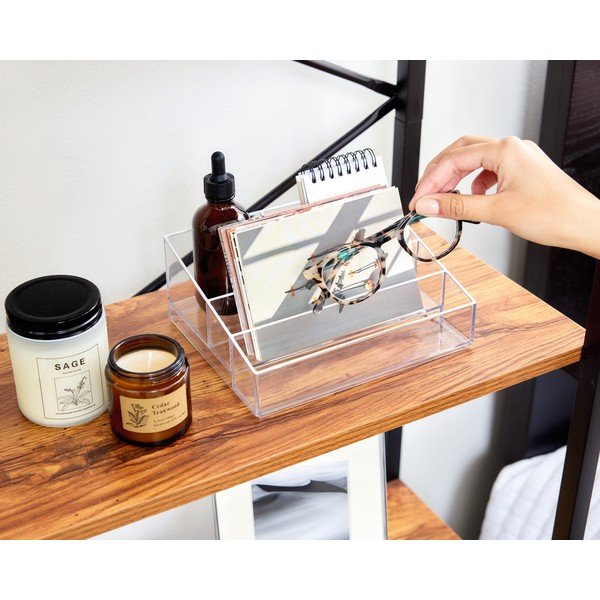 Koupelnový organizér na kosmetiku z recyklovaného plastu Nail Station – iDesign-image-1