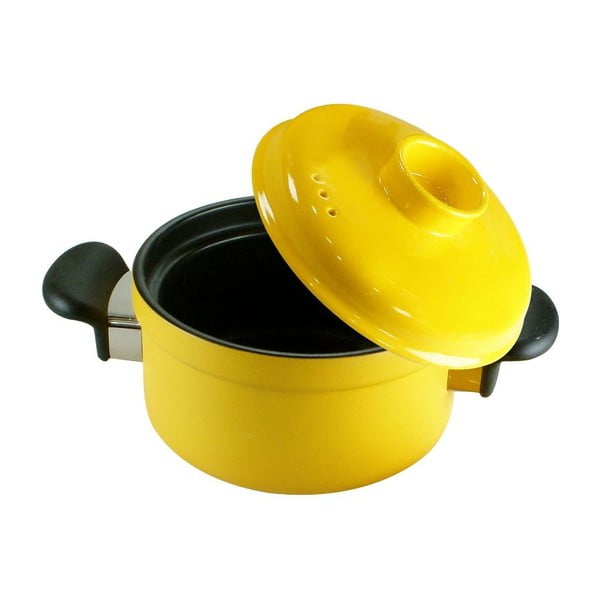 Hrnec s poklicí Yellow Pot
