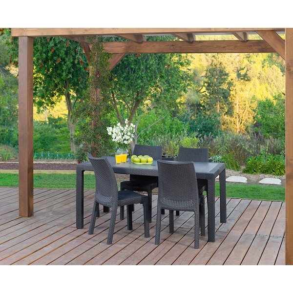 Zahradní jídelní stůl 94.5x160.5 cm Melody – Keter-image-1