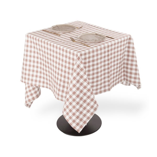 Bavlněný ubrus 150x150 cm Gingham – Tiseco Home Studio