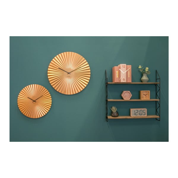 Hodiny ve zlaté barvě Karlsson Sensu, ø 50 cm-image-2
