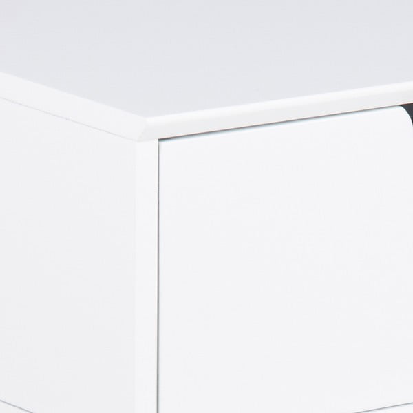 Bílý noční stolek Mitra - Actona-image-4