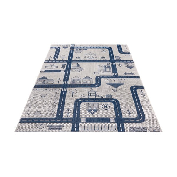 Modrý dětský koberec Ragami City, 120 x 170 cm-image-3
