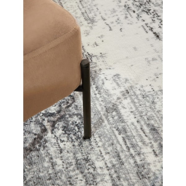 Šedo-krémový kulatý koberec ø 160 cm Gloria Lydia – Hanse Home-image-3