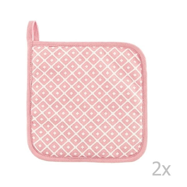 Bavlněné chňapky v sadě 2 ks Geo – Tiseco Home Studio-image-1