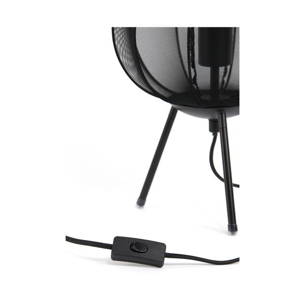 Černá stolní lampa (výška 45 cm) Plumeria – Light & Living-image-4