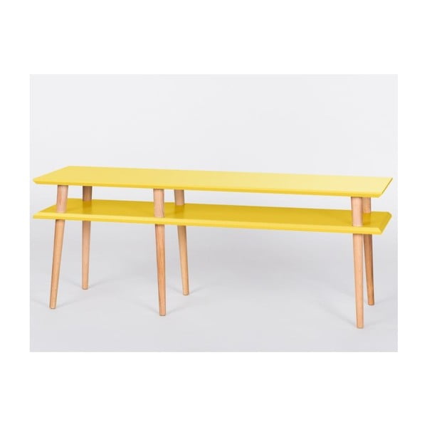 Konferenční stolek Mugo Yellow, 119 cm (šířka) a 45 cm (výška)