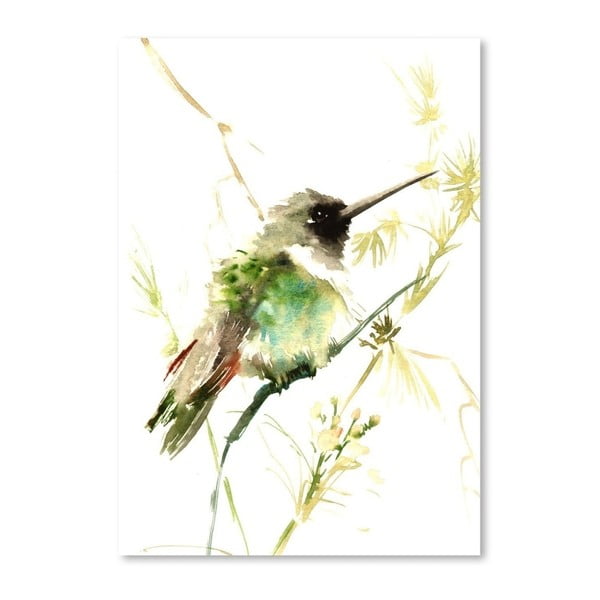 Autorský plakát Humming Bird od Surena Nersisyana, 42 x 30 cm