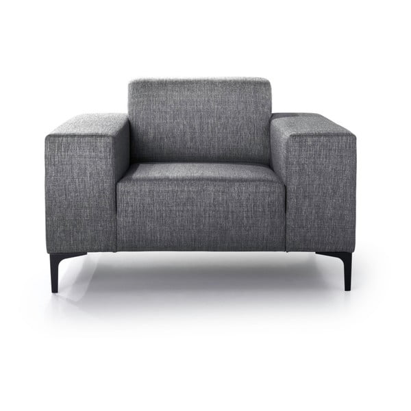 Tmavě šedé křeslo Diva - Scandic-image-4