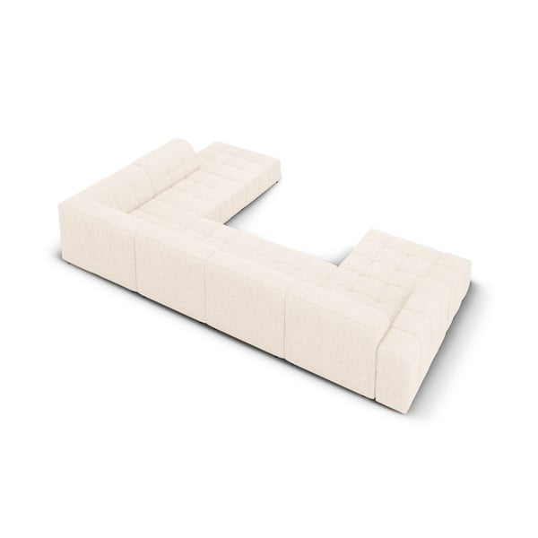 Krémová rohová pohovka (pravý roh/do "U") Chicago – Cosmopolitan Design-image-4