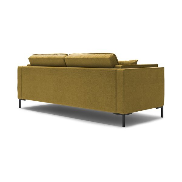 Žlutá pohovka Milo Casa Attilio, 160 cm-image-2