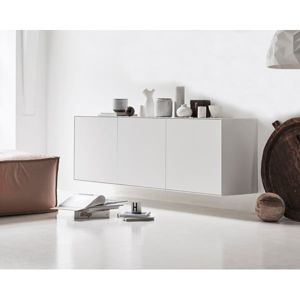 Bílá nízká komoda 179.9x59 cm Edge by Hammel - Hammel Furniture-image-1