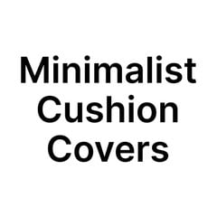 Minimalist Cushion Covers · Snowflakes