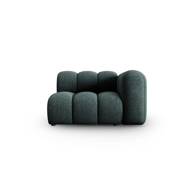 Tyrkysový modul pohovky (pravý roh) Lupine – Micadoni Home