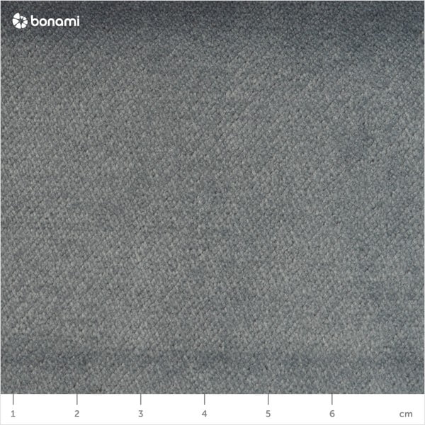 Modrošedá dvoulůžková postel s roštem a úložným prostorem ProSpánek Leda, 180 x 200 cm-image-1