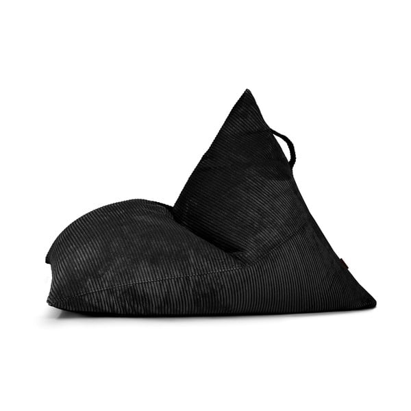 Černý manšestrový sedací vak Razz – SLOWDOWN