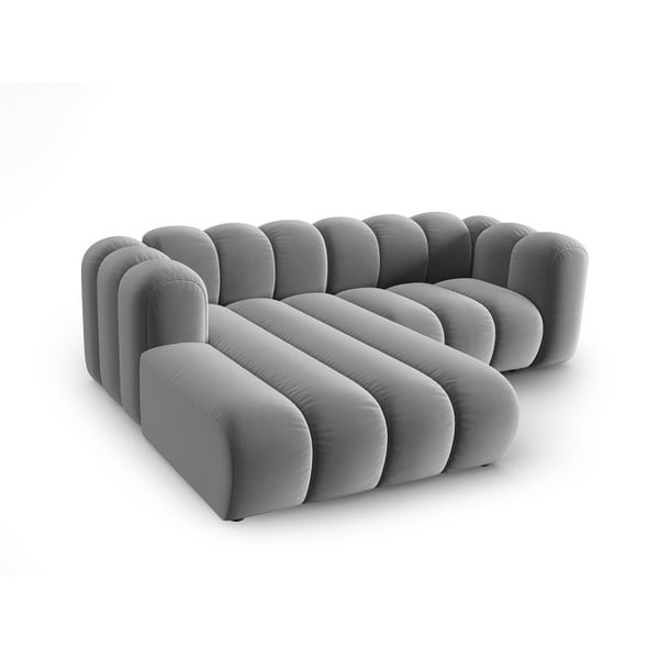 Světle šedá rohová pohovka (levý roh) Lupine – Micadoni Home-image-2