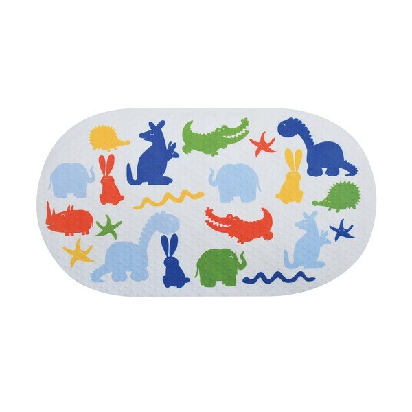 Dětská protiskluzová podložka do vany 39x69 cm Zoo – MSV