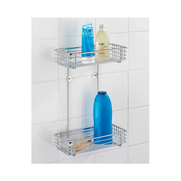 Dvoupatrový nástěnný košík Wenko Milano-image-1