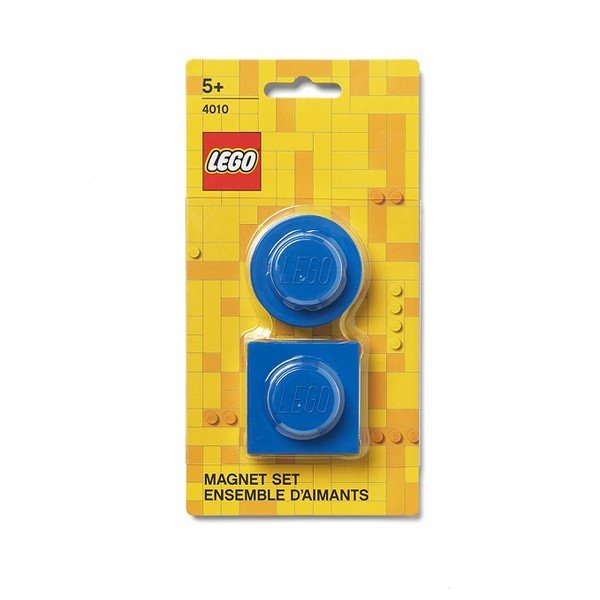 Sada 2 modrých magnetek LEGO®-image-1