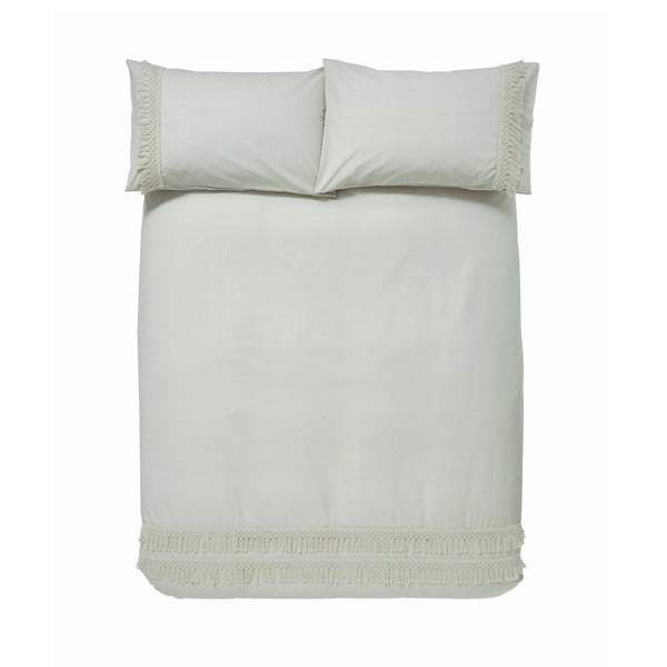 Šedobéžové bavlněné povlečení Pineapple Elephant Izmir, 200 x 200 cm-image-2