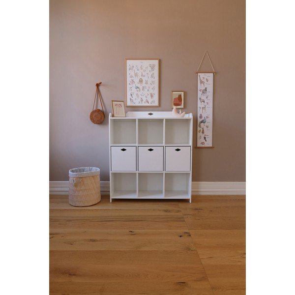 Bílá dětská komoda 99,5x32x48 cm Luca – Cam Cam Copenhagen-image-4