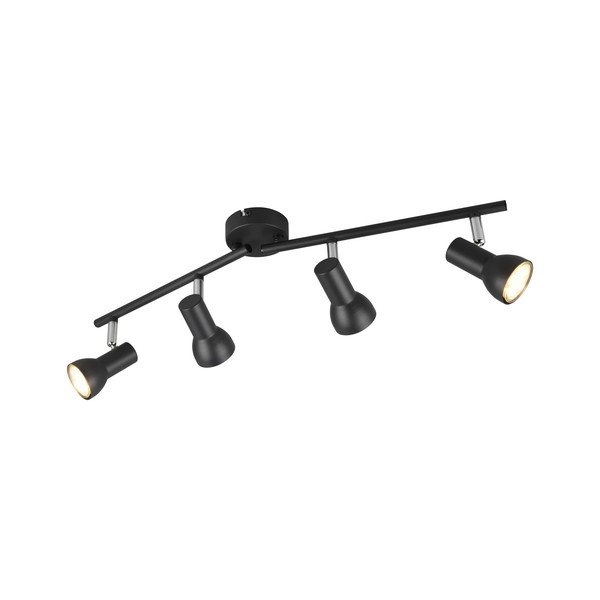 Černé bodové svítidlo ø 8 cm Cantar – Reality-image-4