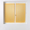 Žluté voálové záclony v sadě 2 ks 60x90 cm Sandra – douceur d'intérieur