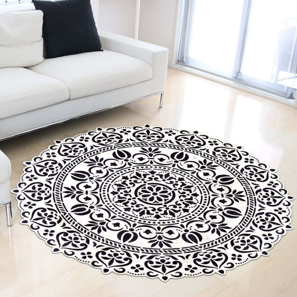Koberec Vitaus Pandamo, ⌀ 80 cm-image-1
