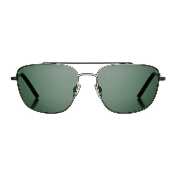 Stříbrné sluneční brýle se zelenými skly Marshall Jimi