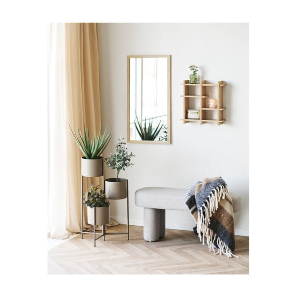 Patrová police v dekoru dubu v přírodní barvě 40 cm Olsberg – House Nordic-image-2