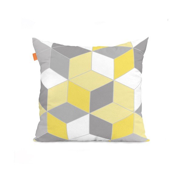 Sada 2 bavlněných povlaků na polštář Blanc Symmetry-image-3