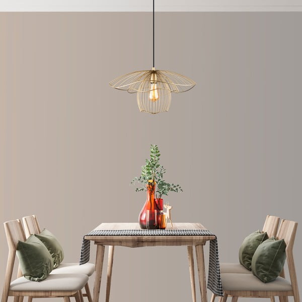 Závěsné svítidlo ve zlaté barvě Squid Lighting Root, výška 123 cm-image-2