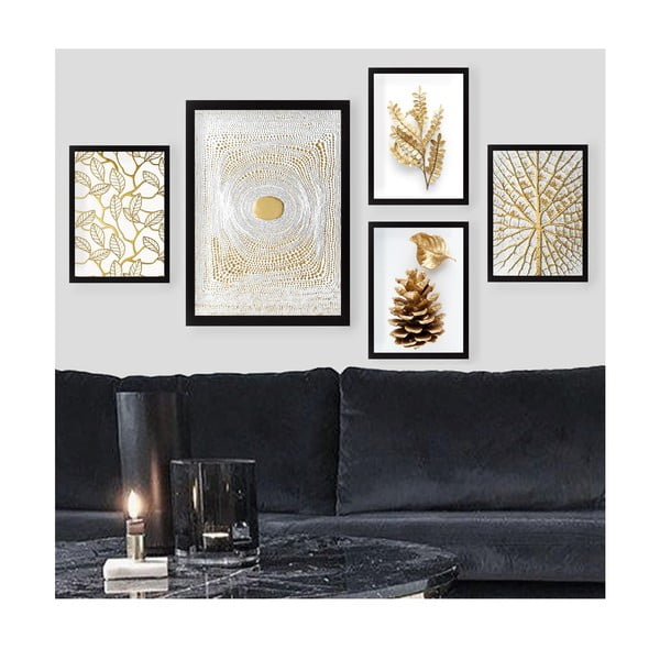 Obrazy v sadě 5 ks 34x44 cm – Wallity-image-1