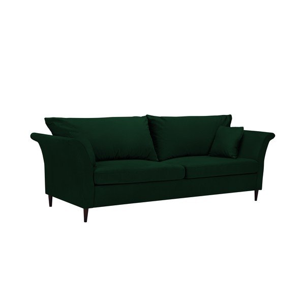 Zelená rozkládací pohovka s úložným prostorem Mazzini Sofas Pivoine-image-2