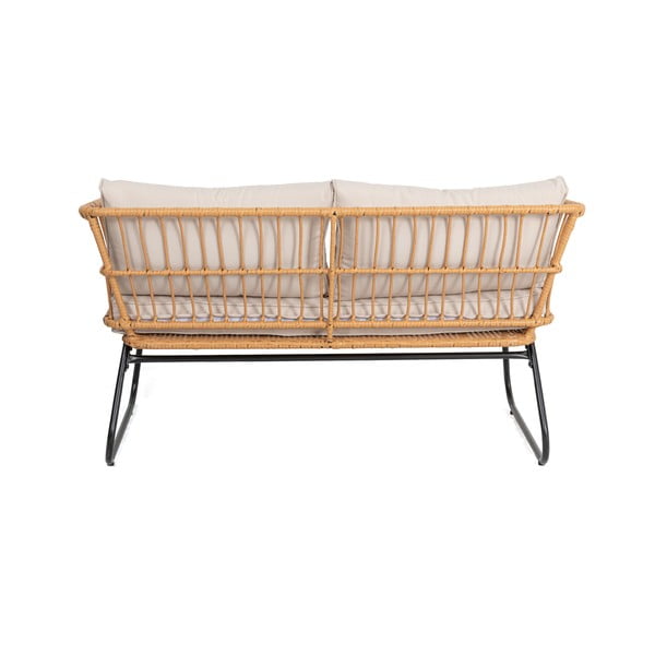 Zahradní sedačka z umělého ratanu Bonami Essentials Vistdal-image-3