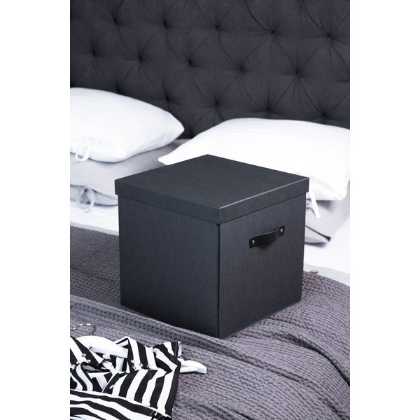 Tmavě šedá úložná krabice Bigso Box of Sweden Logan-image-1