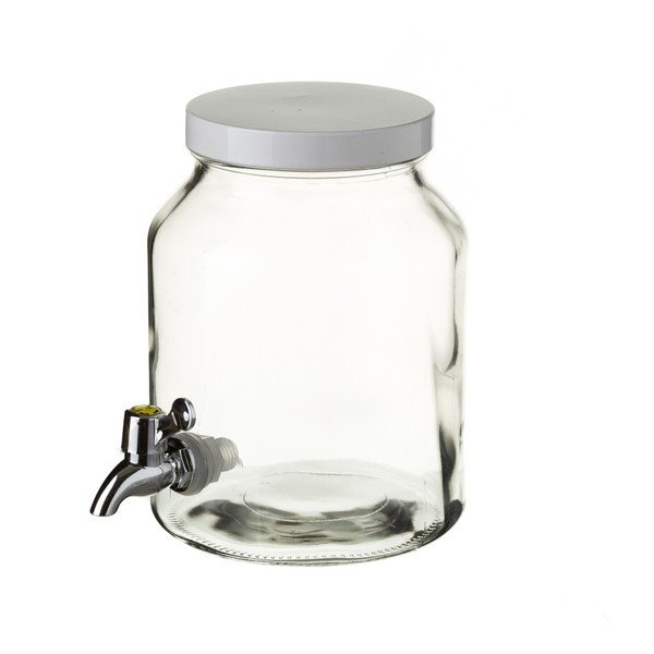 Skleněný džbánek s kohoutkem Unimasa, 3,4 l