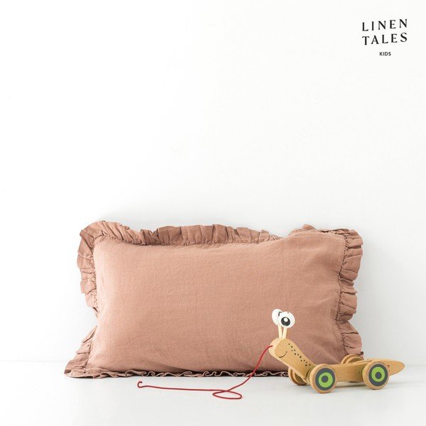 Dětský povlak na polštář 45x40 cm – Linen Tales-image-1