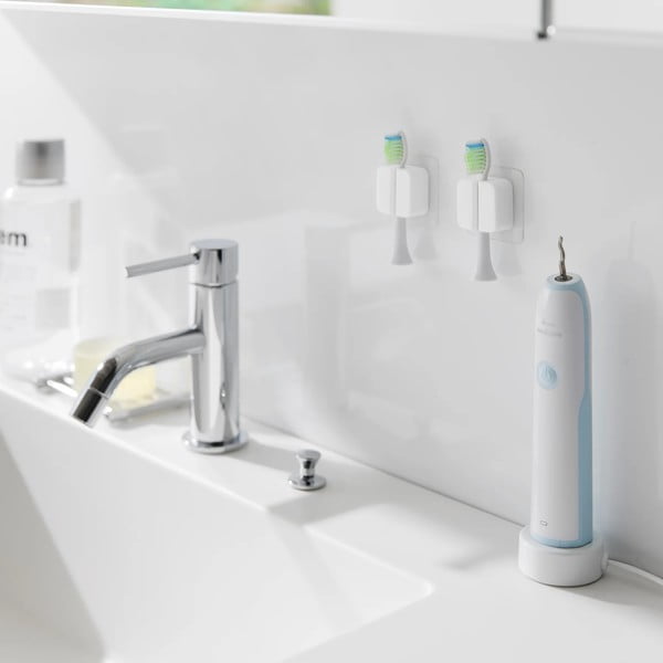 Bílé silikonové multifunkční držáky v sadě 2 ks Film Hook – YAMAZAKI-image-4